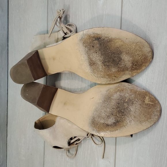 Steve Madden Women Nilunda Lace Up Suede Heels shoes sz 11B - Picture 11 of 14